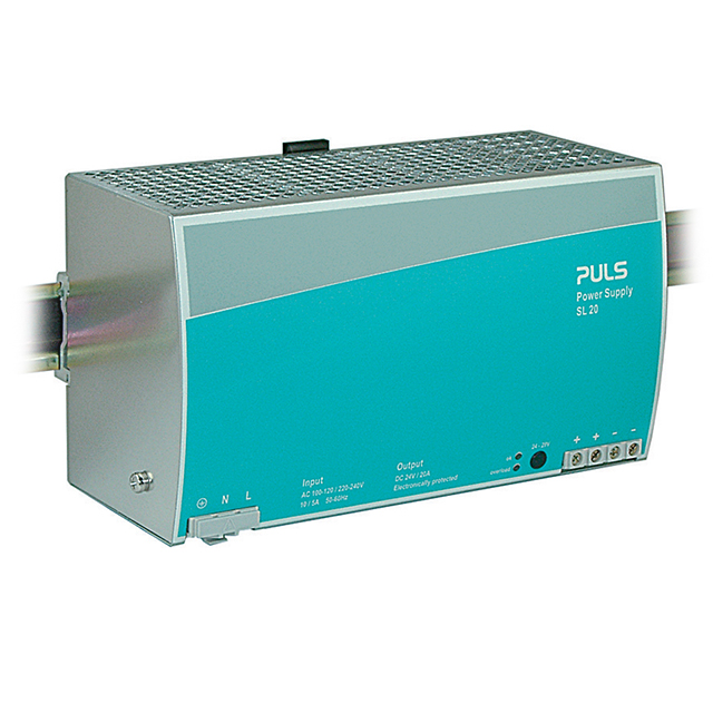 SL20.110 PULS, LP                                                                    DIN RAIL PWR SUPPLY 480W 24V 20A