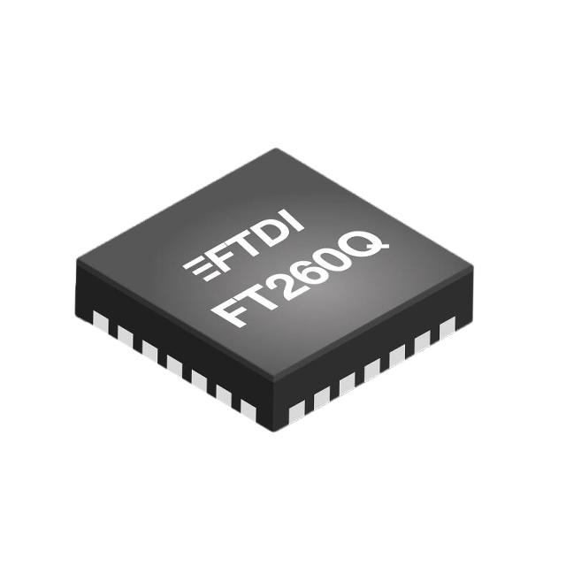 FT260Q-R FTDI, Future Technology Devices International Ltd                                                                    IC BRIDGE USB TO UART/I2C 28WQFN