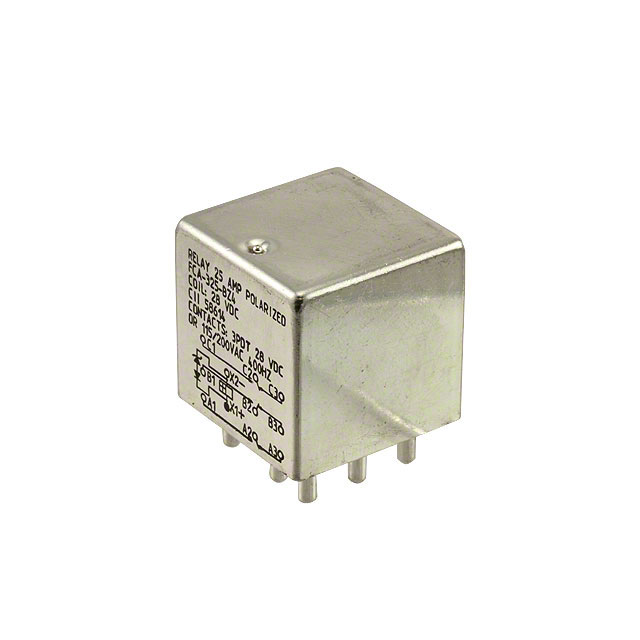 FCA-325-BZ4 TE Connectivity Aerospace, Defense and Marine                                                                    RELAY GEN PURPOSE 3PDT 25A 28V