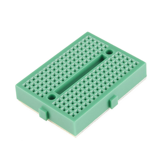 PRT-12046 SparkFun Electronics                                                                    BREADBOARD - MINI MODULAR (GREEN
