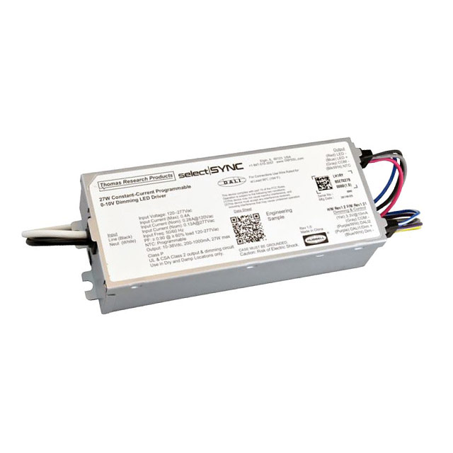 S027W-038C1000-R01-UN-DA1 Thomas Research Products                                                                    LED DVR CC AC/DC 10-38V 1A