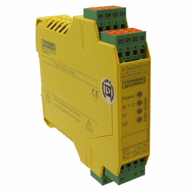 2963705 Phoenix Contact                                                                    RELAY SAFETY DPST 6A 24V