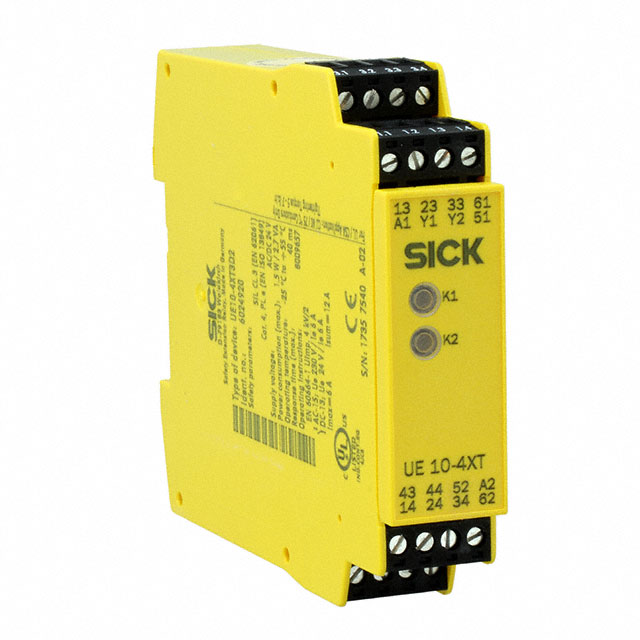 UE10-4XT2D2 SICK, Inc.                                                                    RELAY SAFETY 4NO 3NC OPTO SEN