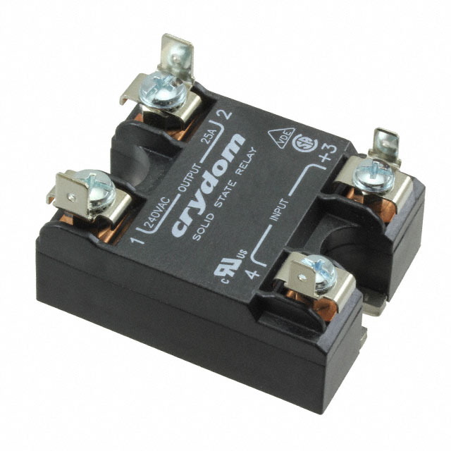 A1225 Sensata-Crydom                                                                    RELAY SSR 25A 120VAC AC