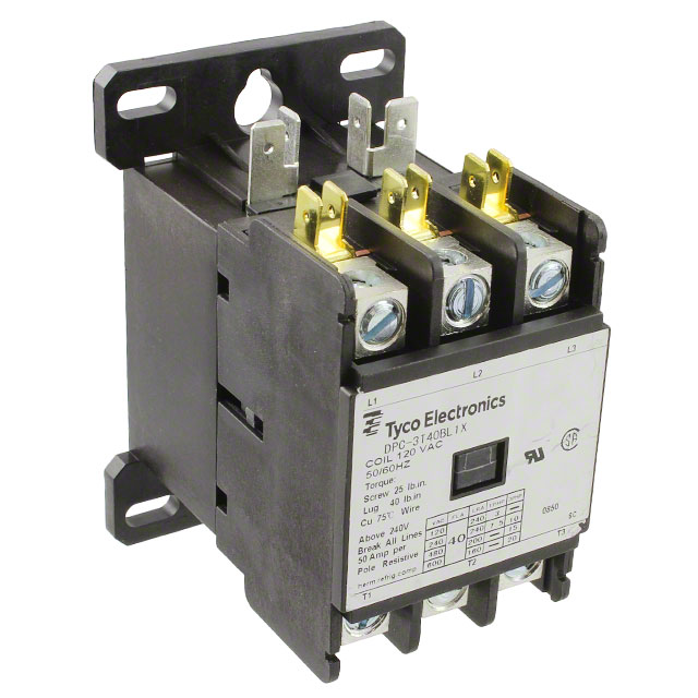 DPC-3T40BL1X TE Connectivity Potter & Brumfield Relays                                                                    RELAY CONTACTOR