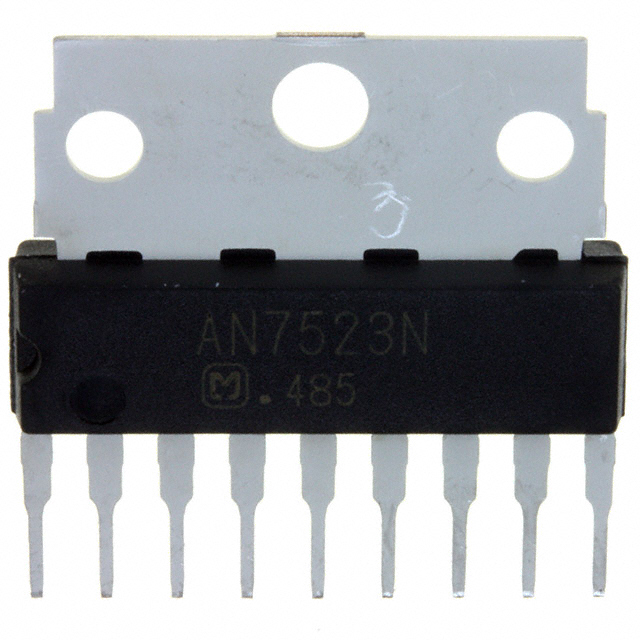 AN7523N Panasonic Electronic Components                                                                    IC AUDIO AMP 4W SIL-9 W/FIN