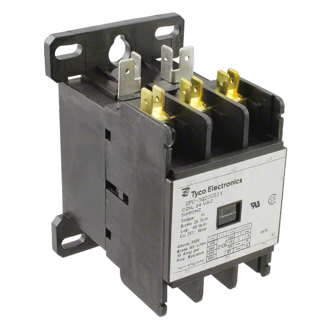 DPC-3Q20CS1X TE Connectivity Potter & Brumfield Relays                                                                    RELAY CONTACTOR