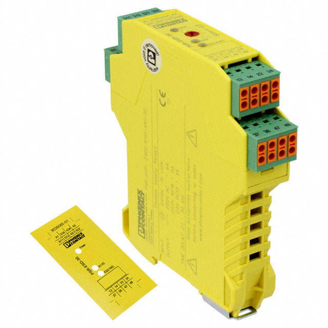 2981813 Phoenix Contact                                                                    RELAY SAFETY DPST-NO 6A 24V