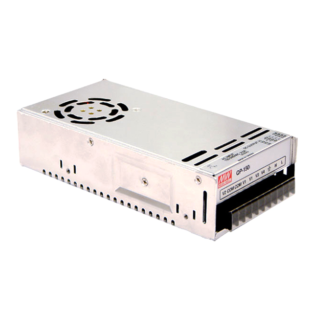 QP-150-3C Mean Well USA Inc.                                                                    AC/DC CNVRTR 5V 3.3V +/-15V 152W