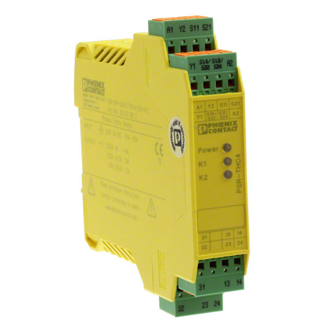 2963983 Phoenix Contact                                                                    SAFETY RELAY DIN RAIL MOUNT