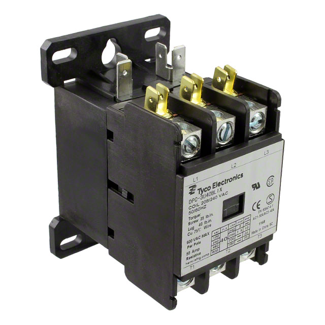 DPC-3U40BL1X TE Connectivity Potter & Brumfield Relays                                                                    RELAY CONTACTOR