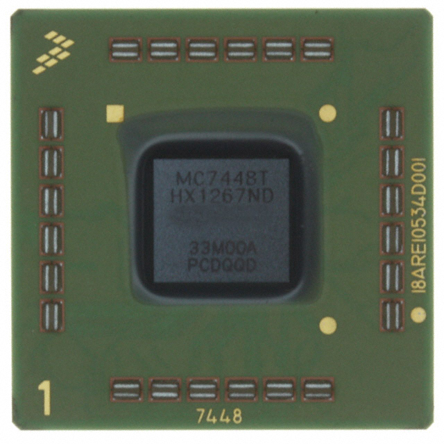 MC7448HX867ND NXP USA Inc.                                                                    IC MPU MPC74XX 867MHZ 360FCCBGA