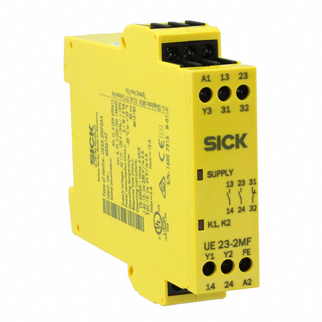 UE23-2MF2D3 SICK, Inc.                                                                    RELAY SAFETY 2NO 1NC MECH SEN