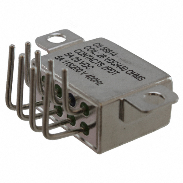 FCB-205-0227M TE Connectivity Aerospace, Defense and Marine                                                                    RELAY GEN PURPOSE DPDT 5A 28V