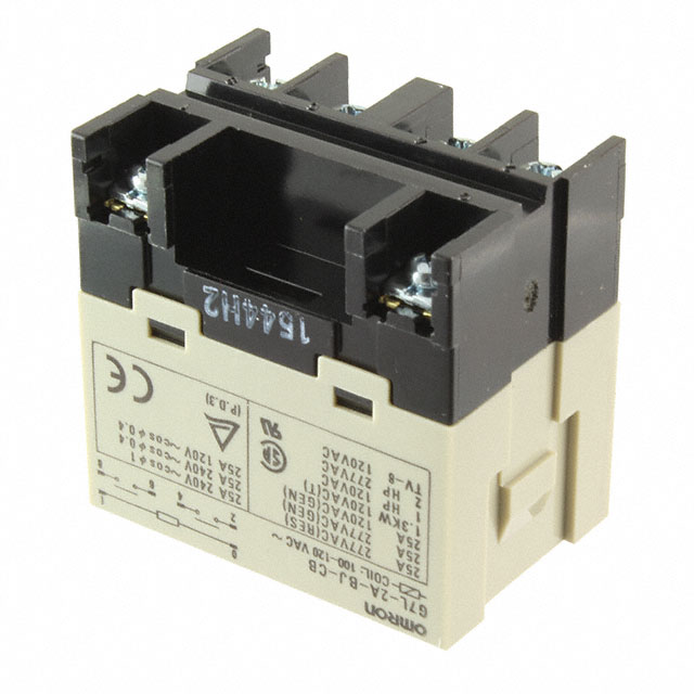 G7L-2A-BJ-CB AC100/120 Omron Electronics Inc-EMC Div                                                                    RELAY GEN PURPOSE DPST 25A 120V