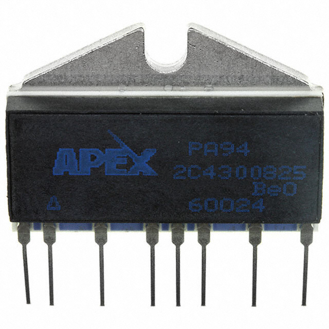 PA94 Apex Microtechnology                                                                    IC OPAMP POWER 140MHZ 8SIP