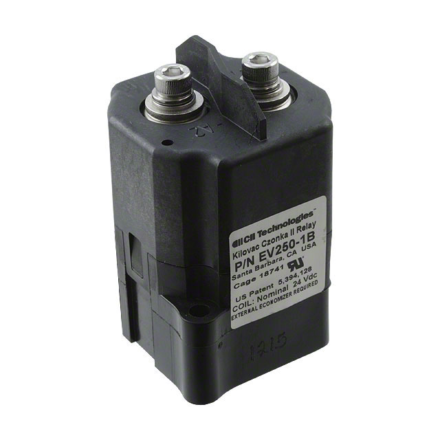 EV250-1B TE Connectivity Aerospace, Defense and Marine                                                                    RELAY GEN PURPOSE SPST 400A 24V