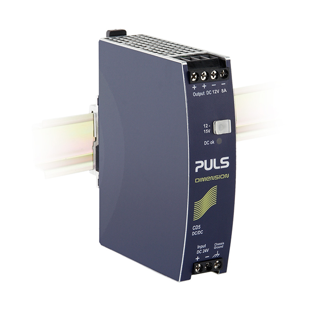 CD5.121 PULS, LP                                                                    DIN RAIL DC/DC CONV 24V/12V 8A