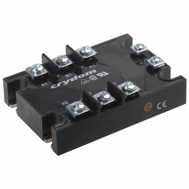 D53TP50DP Sensata-Crydom                                                                    RELAY SSR 50A 3PHASE DC INPUT