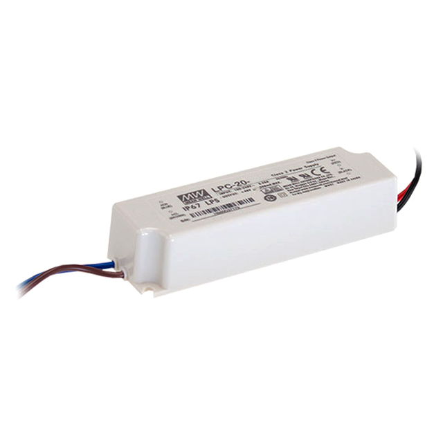 LPC-20-700 Mean Well USA Inc.                                                                    LED DRIVER CC AC/DC 9-30V 700MA