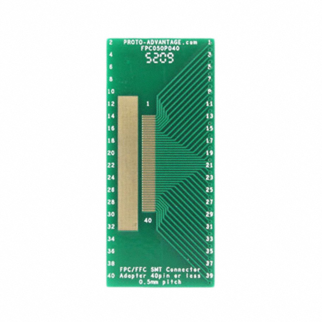 FPC050P040 Chip Quik Inc.                                                                    FPC/FFC SMT CONNECTOR 0.5 MM PIT