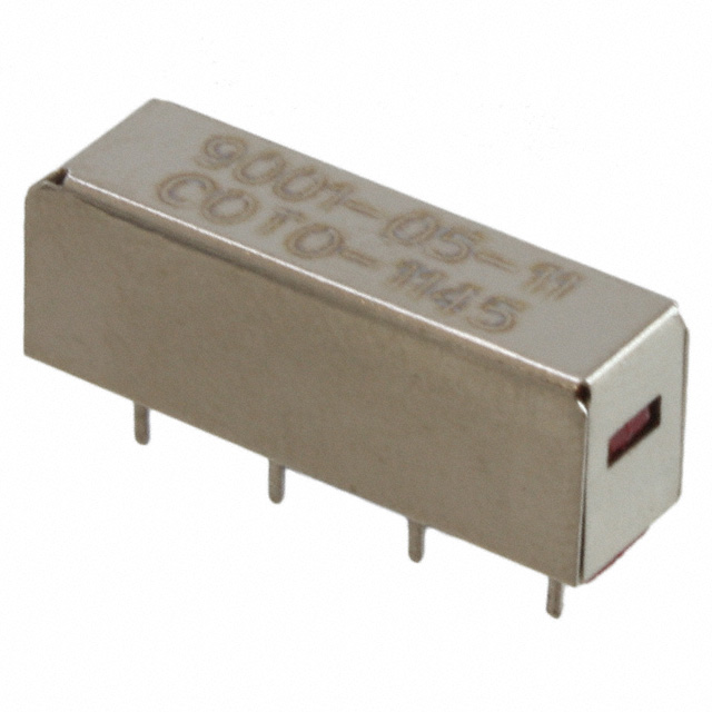 9001-05-11 Coto Technology                                                                    RELAY REED SPST 500MA 5V