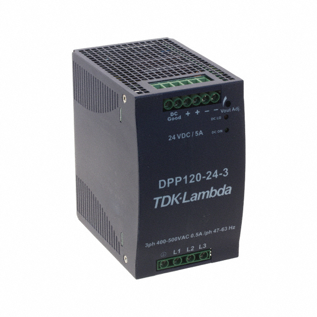 DPP120-24-3 TDK-Lambda Americas Inc.                                                                    AC/DC CONVERTER 24V 120W