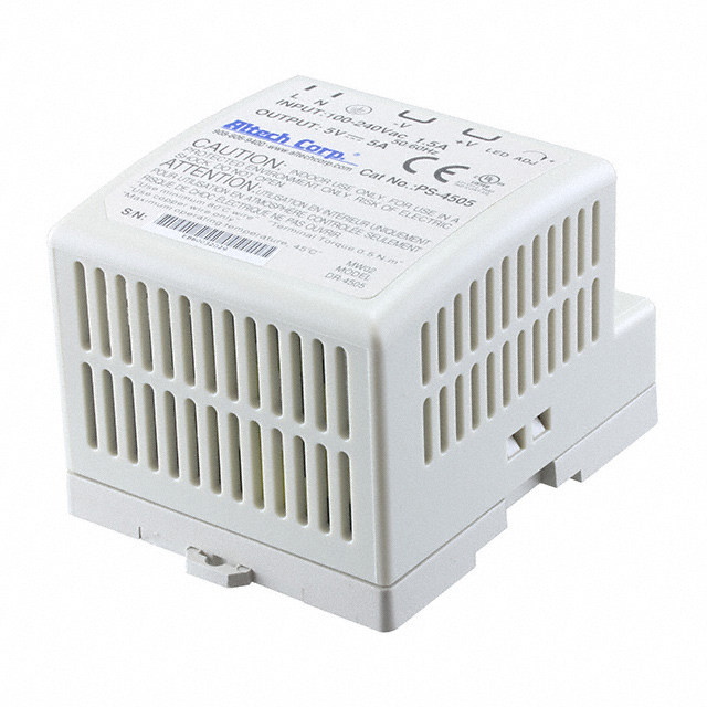 PS-4505 Altech Corporation                                                                    AC/DC CONVERTER 5V 25W