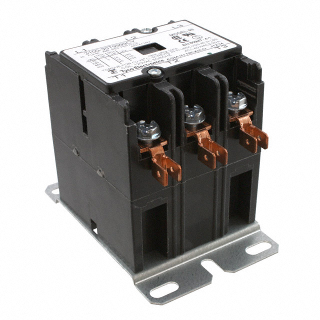 3100-30T9999CY TE Connectivity Potter & Brumfield Relays                                                                    RELAY CONTACTOR 3PST 30A 120V