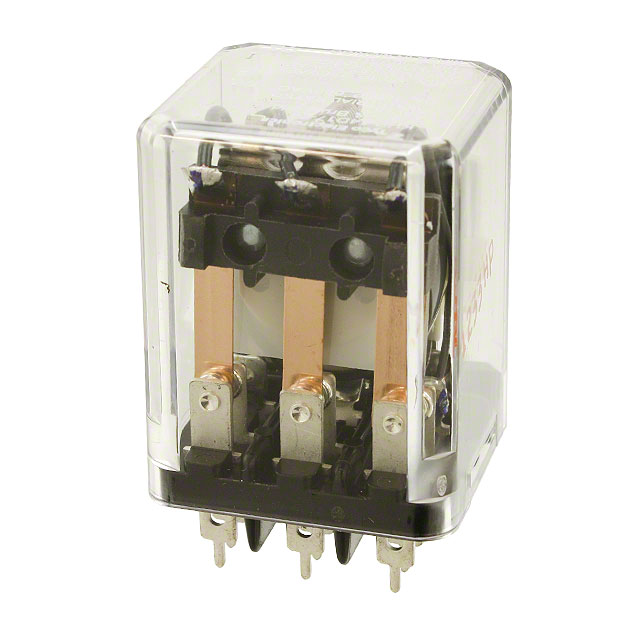 KUP-14D17-24 TE Connectivity Potter & Brumfield Relays                                                                    RELAY GEN PURPOSE 3PDT 10A 24V