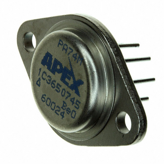 PA74M Apex Microtechnology                                                                    IC OPAMP POWER 1.4MHZ TO3-8