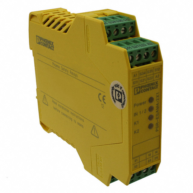 2900525 Phoenix Contact                                                                    RELAY SAFETY DPST 6A 24V