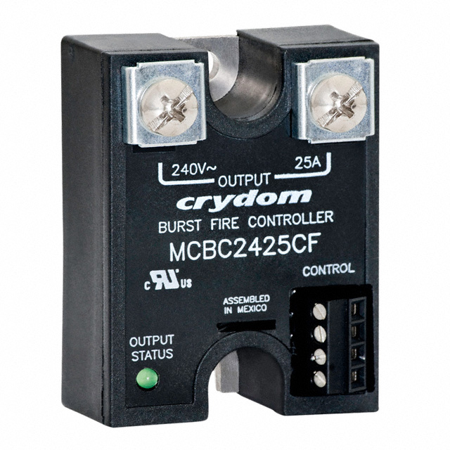 MCBC2425CF Sensata-Crydom                                                                    SSR 25A BURST FIRE CONTROL 10V