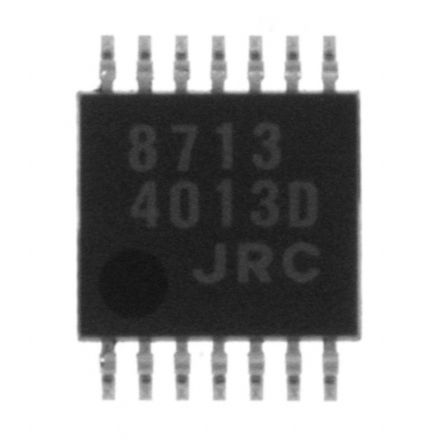 NJU8713V-TE1 NJR Corporation/NJRC                                                                    IC SW-DRIVER 2V FOR D AMP 14SSOP