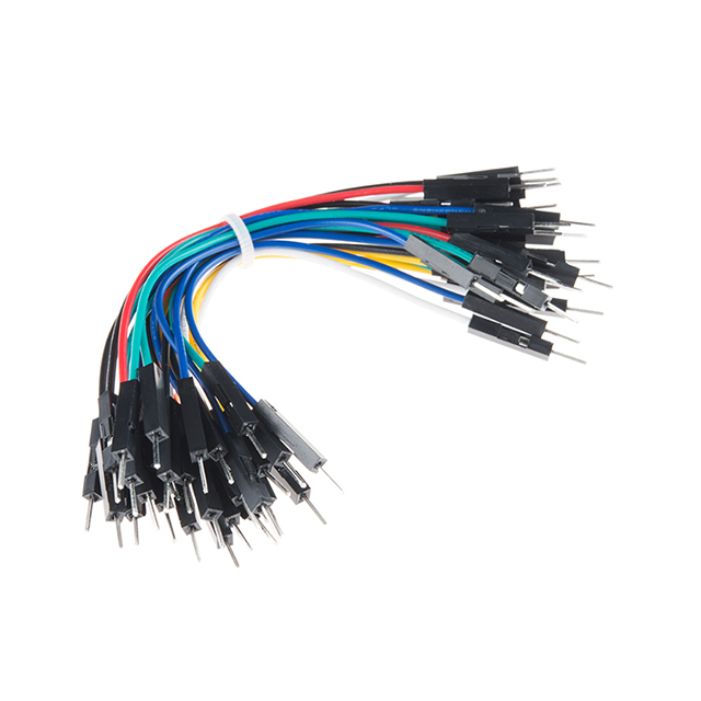 PRT-14284 SparkFun Electronics                                                                    JUMPER WIRES PREMIUM 4\