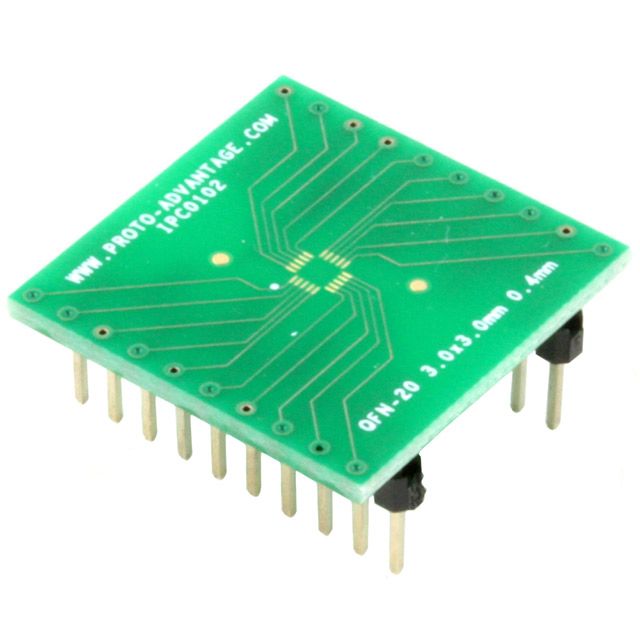 IPC0102 Chip Quik Inc.                                                                    QFN-20 TO DIP-20 SMT ADAPTER