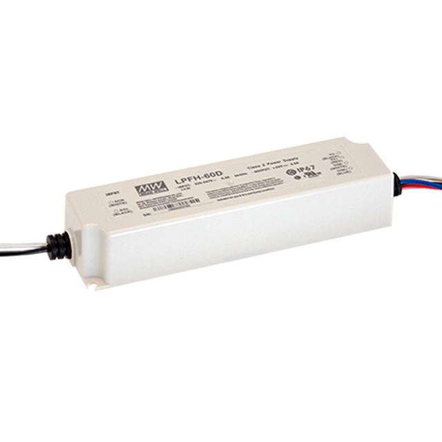 LPFH-60D-15 Mean Well USA Inc.                                                                    LED DRIVER CC AC/DC 9-15V 4A