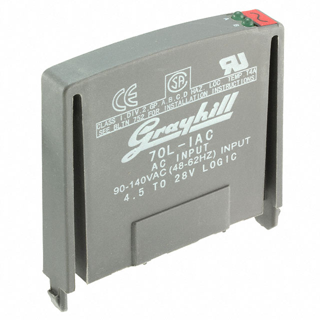 70L-IAC Grayhill Inc.                                                                    INPUT MODULE AC 8MA 5VDC