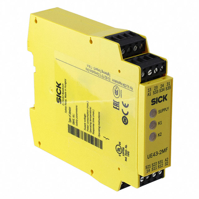 UE43-2MF2D2 SICK, Inc.                                                                    RELAY SAFETY 2NO 1NC MECH SEN