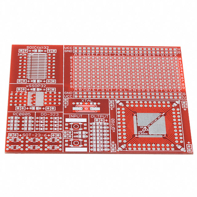 319010053 Seeed Technology Co., Ltd                                                                    QFP SURFACE MOUNT PROTOBOARD 0.6