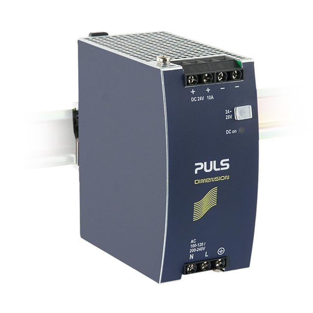 CS10.242 PULS, LP                                                                    DIN RAIL PWR SUPPLY 240W 24V 10A