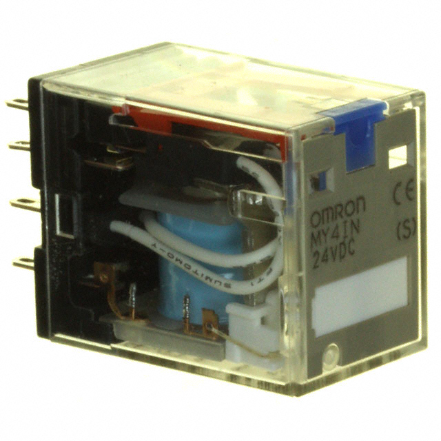 MY4IN DC24 (S) Omron Automation and Safety                                                                    RELAY GEN PURPOSE 4PDT 3A 24V