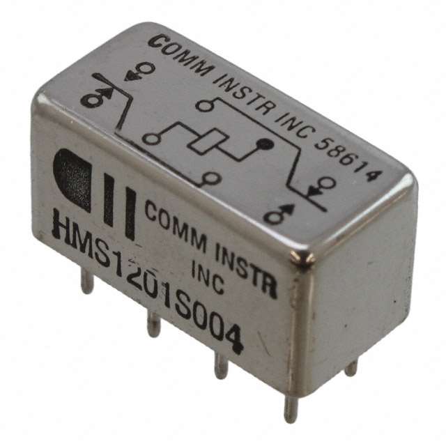 HMS1201S004 TE Connectivity Aerospace, Defense and Marine                                                                    RELAY GEN PURPOSE DPDT 2A 26.5V