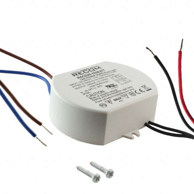 RACD20-1050/277 Recom Power                                                                    LED DRIVER CC AC/DC 18.8-19V