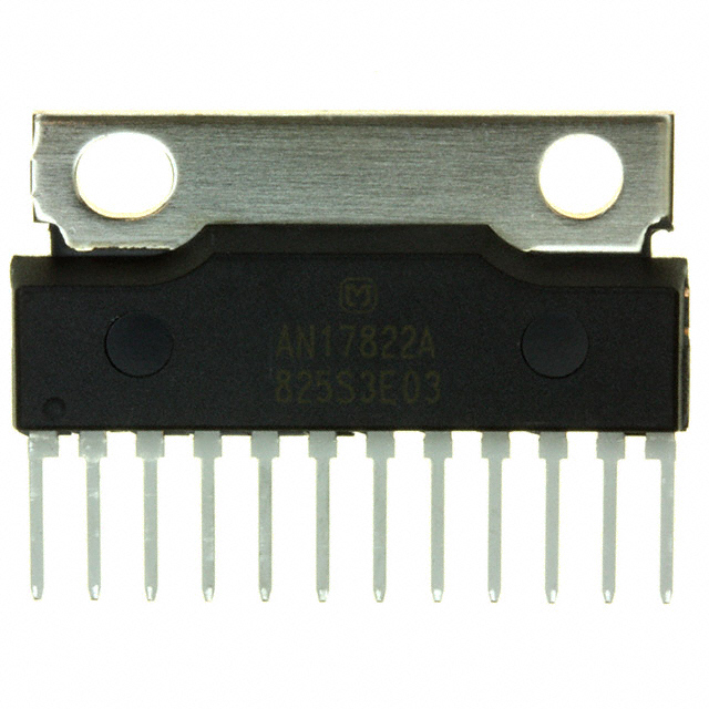 AN17822A Panasonic Electronic Components                                                                    IC AUDIO AMP 5W 2CH SIL-12