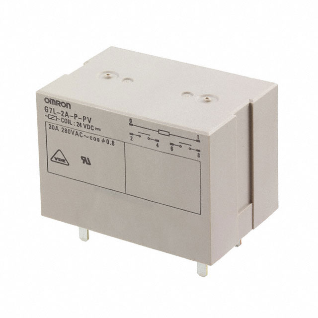 G7L-2A-P-PV-DC24 Omron Electronics Inc-EMC Div                                                                    RELAY GEN PURPOSE DPST 30A 24V