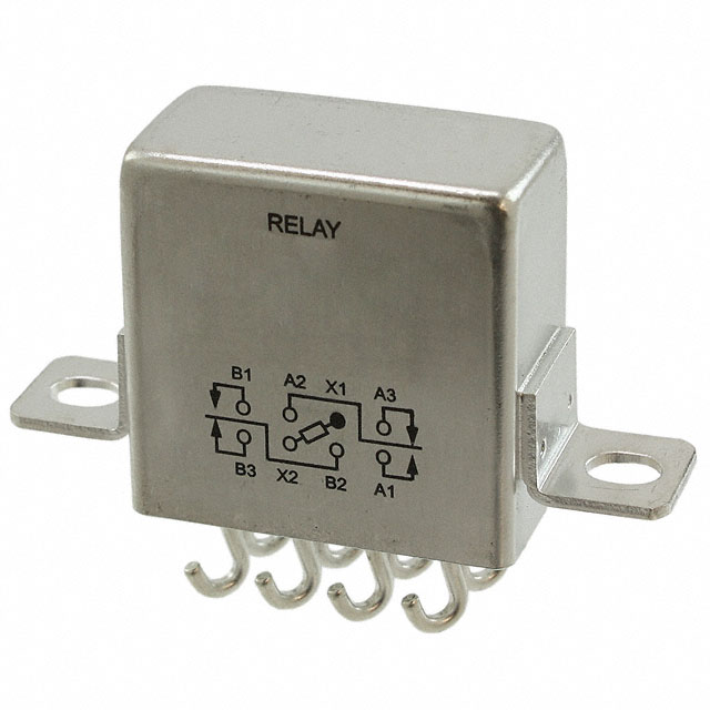 B07D692BZ2-0011 TE Connectivity Aerospace, Defense and Marine                                                                    RELAY GEN PURPOSE DPDT 10A 26.5V