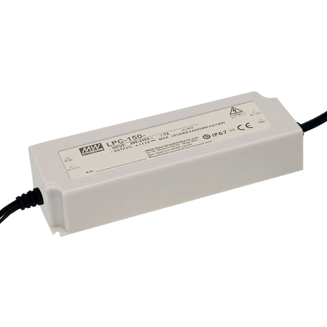 LPC-150-1400 Mean Well USA Inc.                                                                    LED DRVR CC AC/DC 54-108V 1.4A