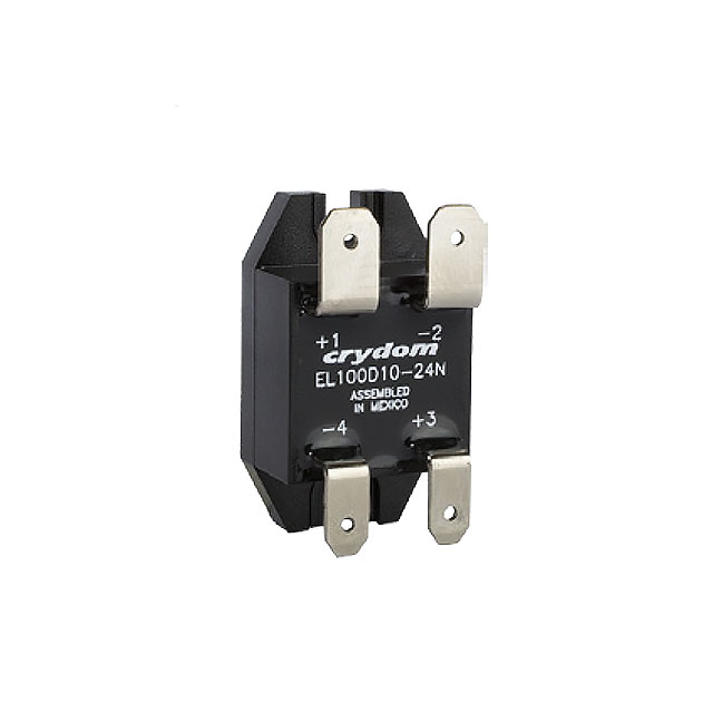 EL100D10-24N Sensata-Crydom                                                                    RELAY SSR 100VDC 10A 21-27VDC QC