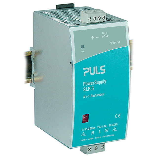 SLR5.100 PULS, LP                                                                    DIN RAIL REDUN PSU 120W 24V 5A